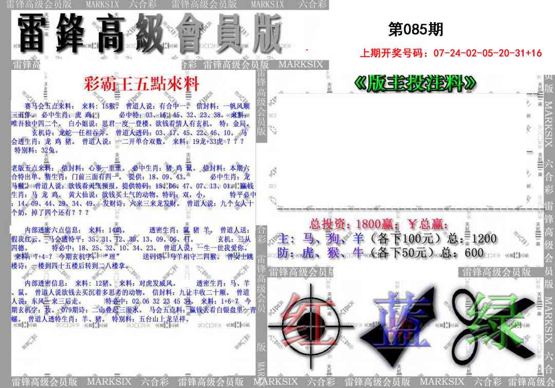 085期(假)雷锋高级会员版[图]